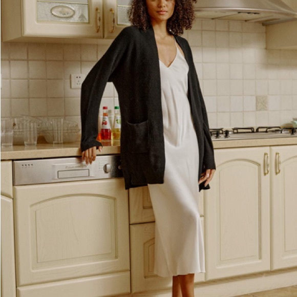 Nap Lounge Wear Sweaters - Nap Size XL  Naploungewear 100% Cashmere Open Cardigan